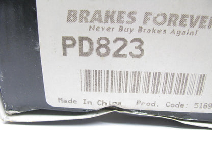 Premium Rear Disc Brake Pad Set Brakes Forever PD823