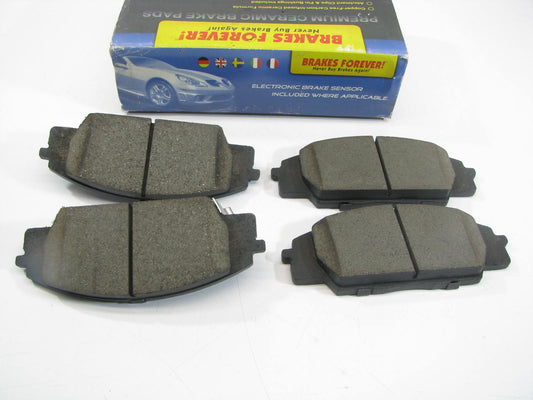 Brakes Forever PD829 Ceramic Disc Brake Pads - Front