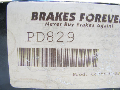 Brakes Forever PD829 Ceramic Disc Brake Pads - Front