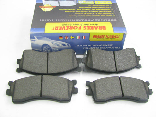 Brakes Forever PD889 Ceramic Disc Brake Pads - Front