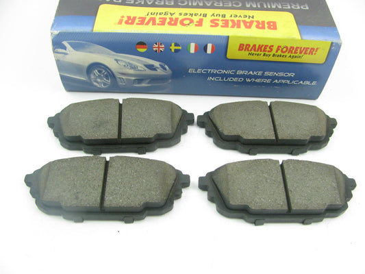 Brakes Forever PD892 Rear Ceramic Disc Brake Pads For 2001-2003 Mazda Protege