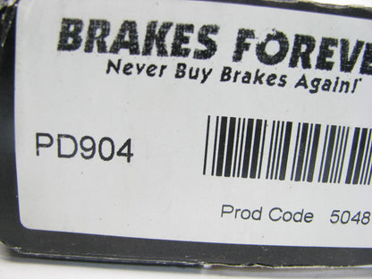 Brakes Forever PD904 Front Ceramic Disc Brake Pads For 2002-07 Mitsubishi Lancer