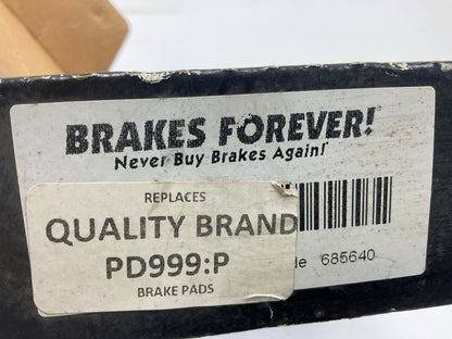 Brakes Forever PD999 Rear Ceramic Disc Brake Pads