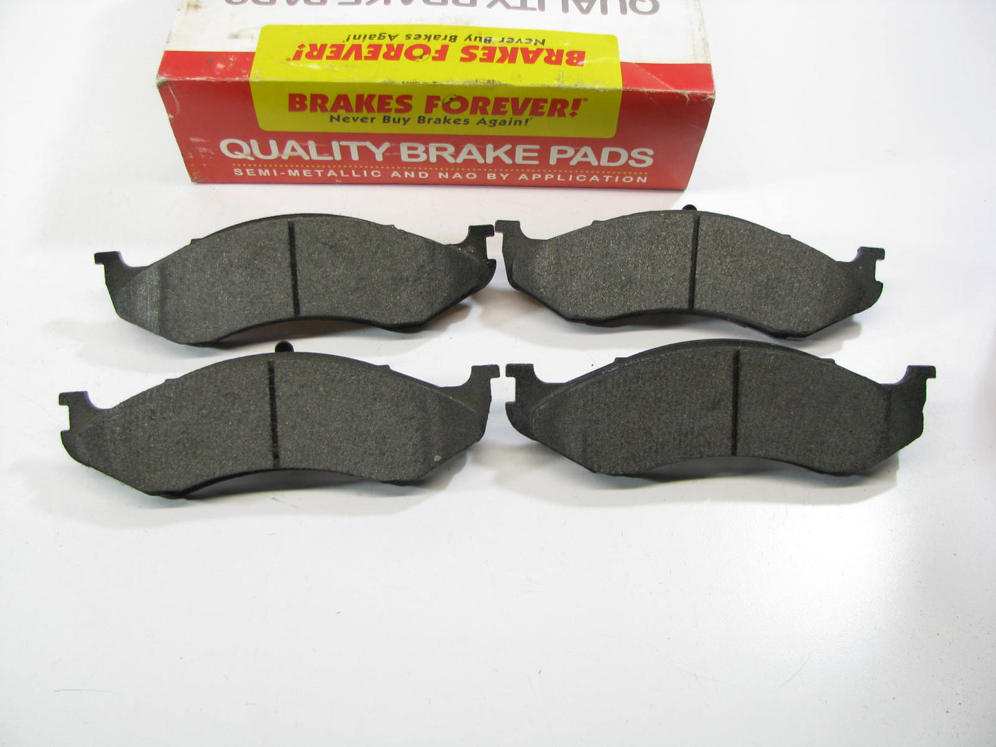 Brakes Forever ZD712 Ceramic Disc Brake Pad Set - Front