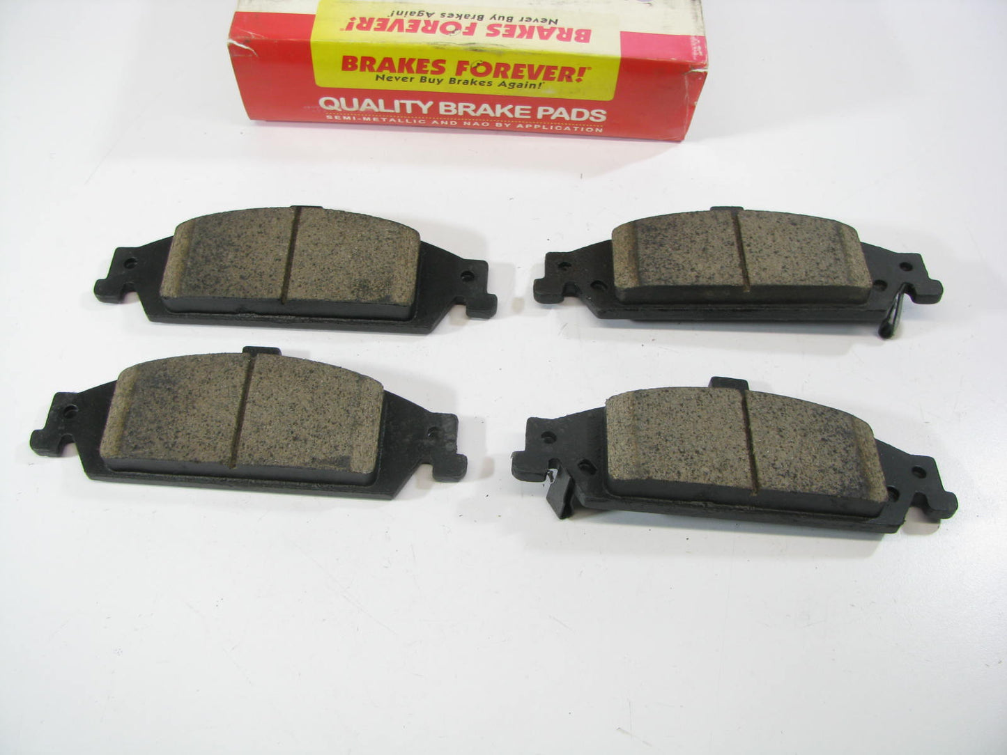 Brakes Forever ZD752A Ceramic Disc Brake Pad Set - Front