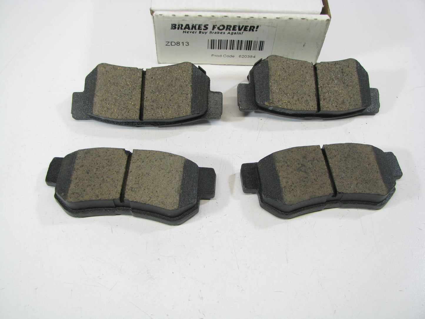 Brakes Forever ZD813 Ceramic Disc Brake Pad Set - Rear