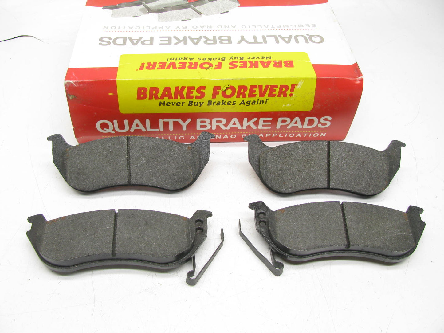 Brakes Forever ZD981 Ceramic Disc Brake Pad Set - Rear