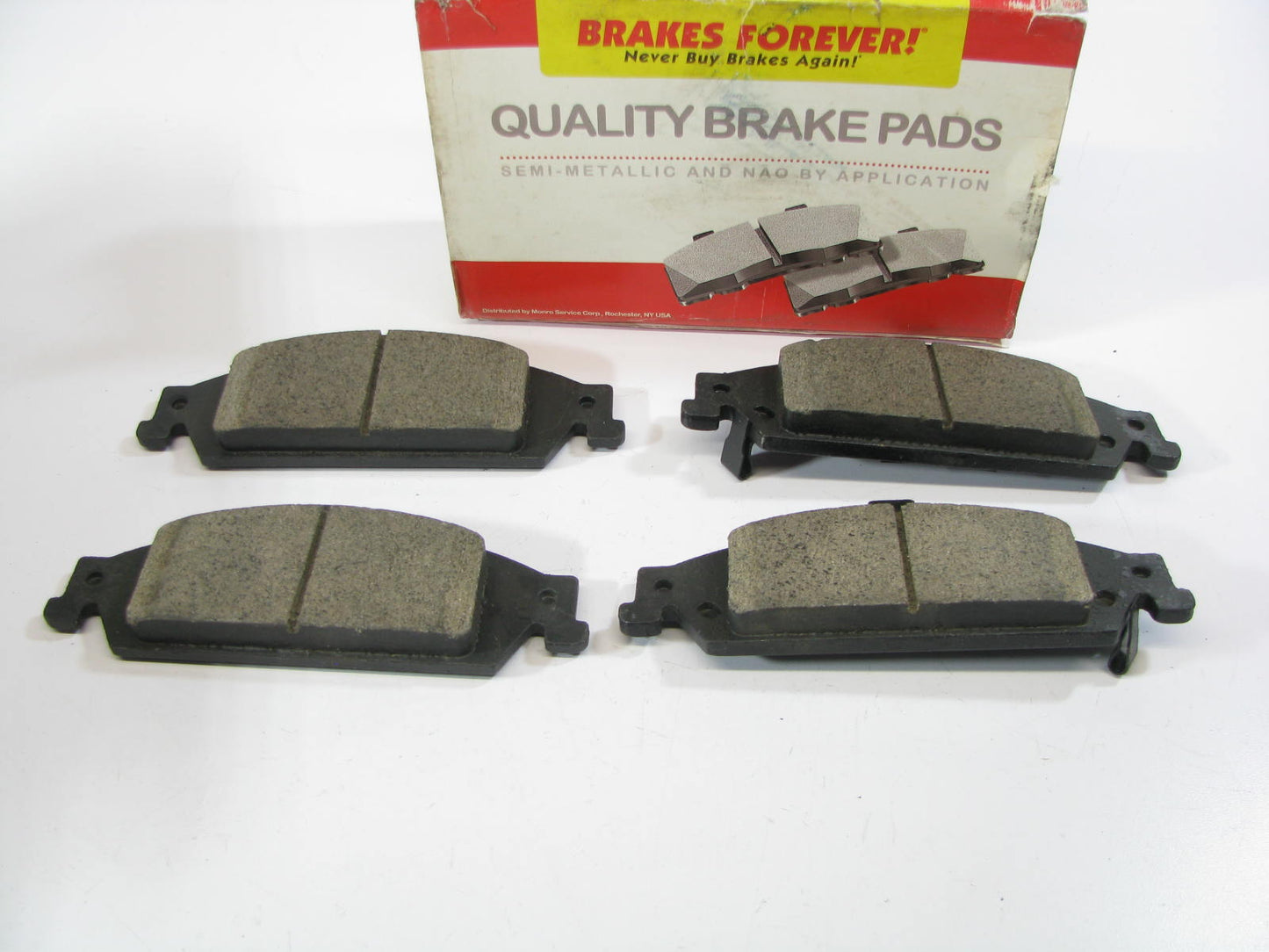 Brakes Forever ZX727 Front Disc Brake Pads For 1999-2000 Oldsmobile Alero