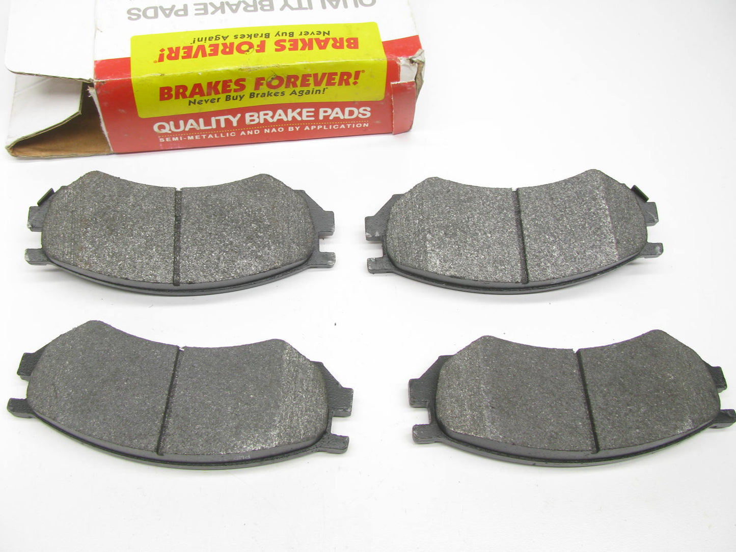 Premium Front  Brake Pads Semi-Metallic Brakes Forever ZX728