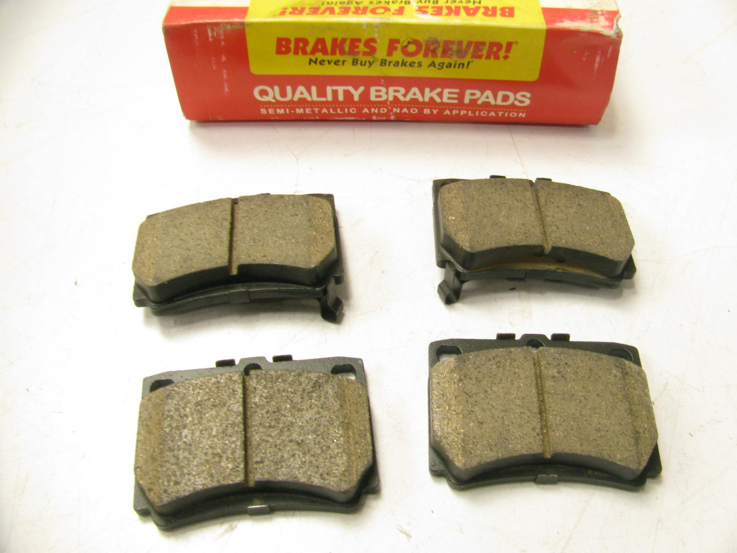 Brakes Forever ZX733 Rear Disc Brake Pads For 1997-2004 Mitsubishi Montero Sport