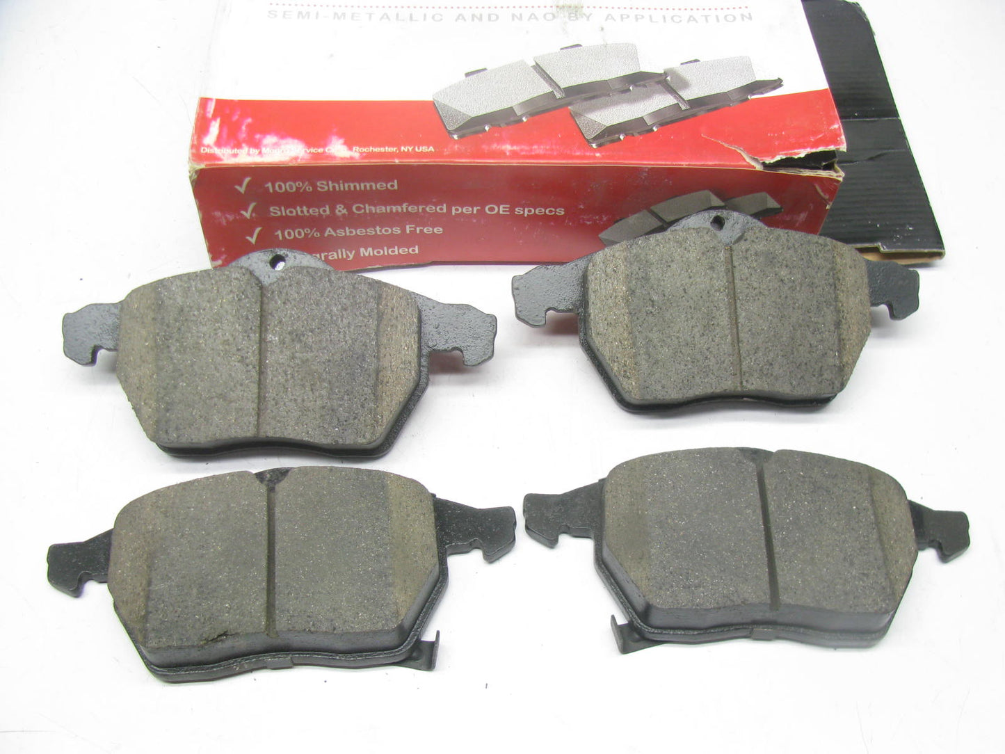 Brakes Forever ZX819 Semi-Metallic Disc Brake Pads - Front