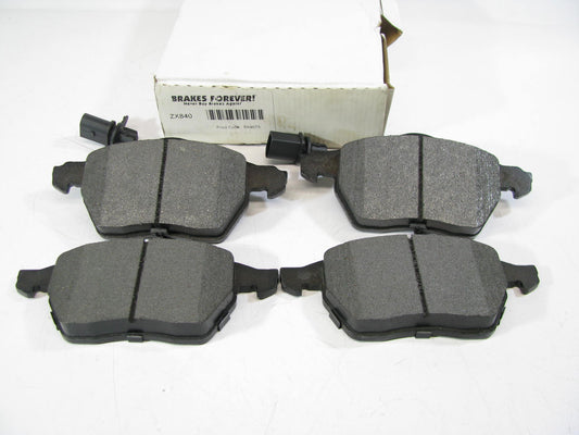 Brakes Forever ZX840 Sem-Metallic Disc Brake Pads - Front