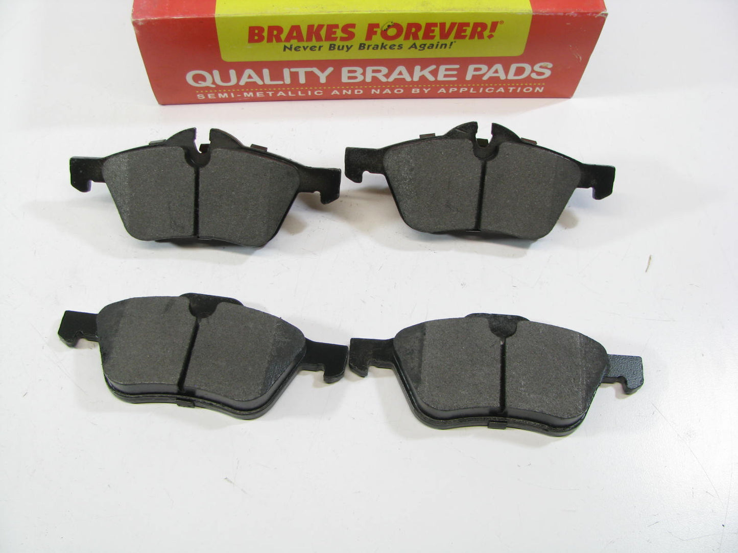 Brakes Forever ZX939 Front Disc Brake Pad Set For 2002-2006 Mini Cooper