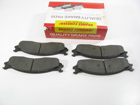 Brakes Forever ZX965 Semi-Metalli Disc Brake Pad Set - Front