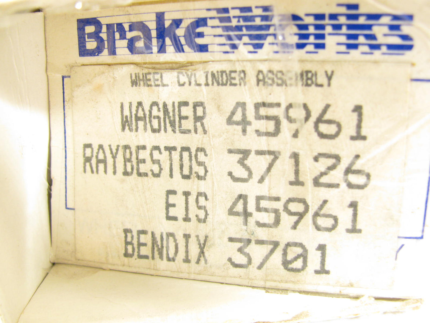 Brakeworks 45961 Drum Brake Wheel Cylinder - Front Right