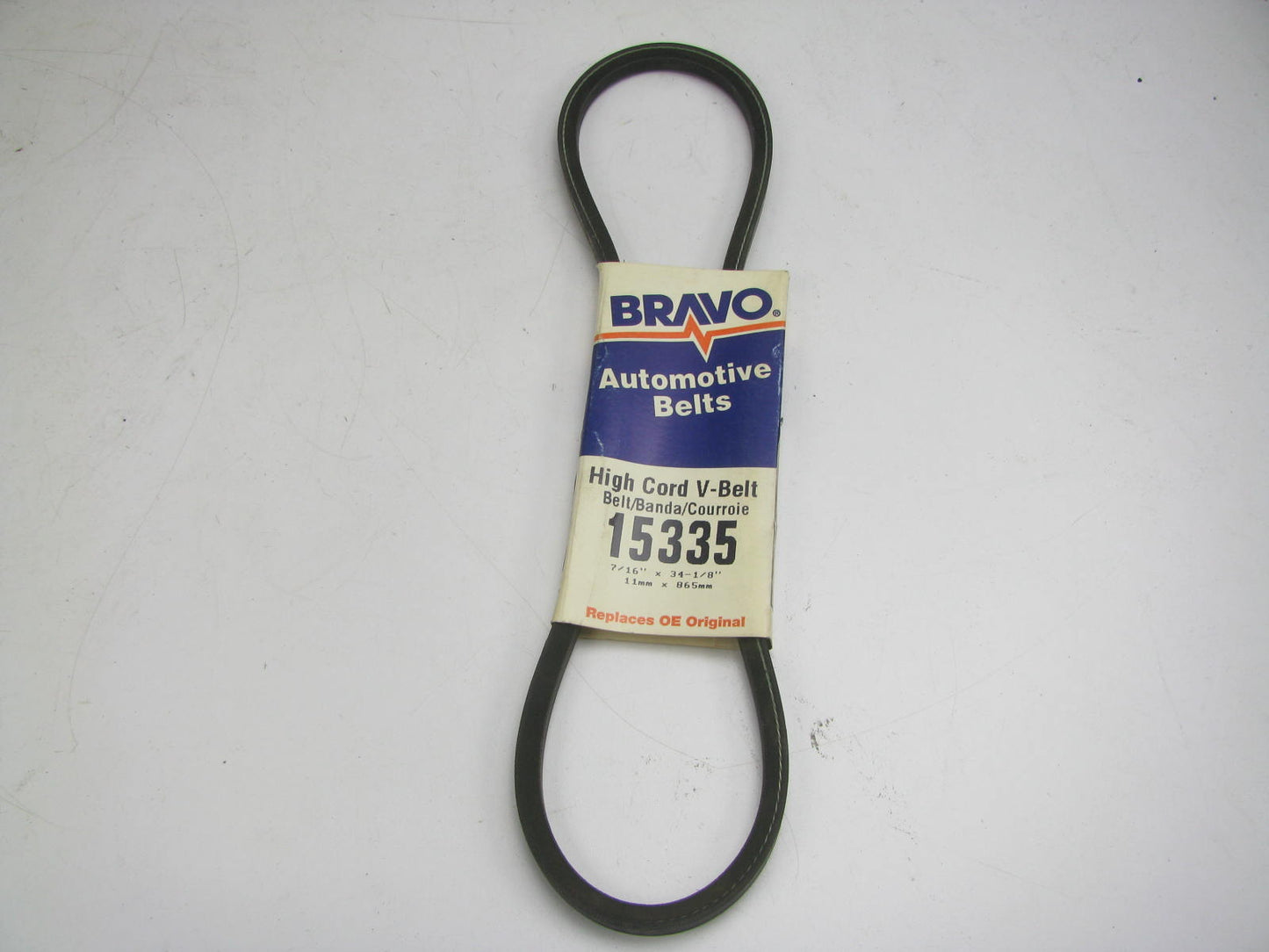 Bravo 15335 Accessory Drive Belt - 0.44'' X 33.50'' - 36 Degree