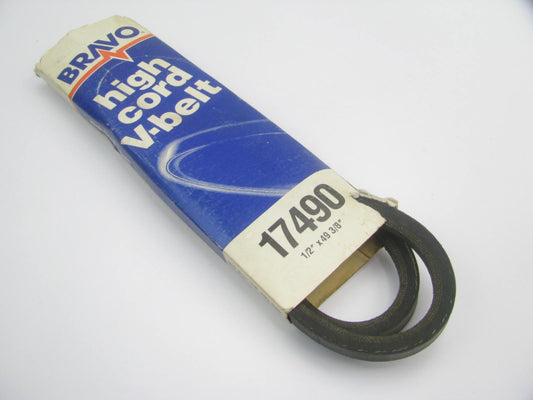 Bravo 17490 Accessory Drive Belt - 0.53'' X 49.00'' - 36 Degree