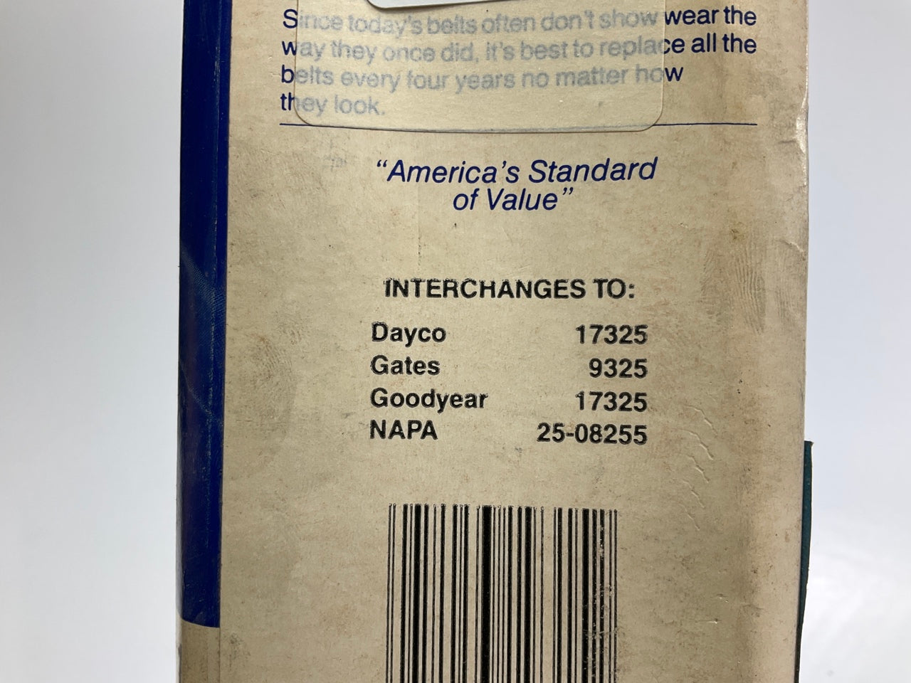 Bravo 32517 Accessory Drive Belt - 0.53'' X 32.50'' - 36 Degree