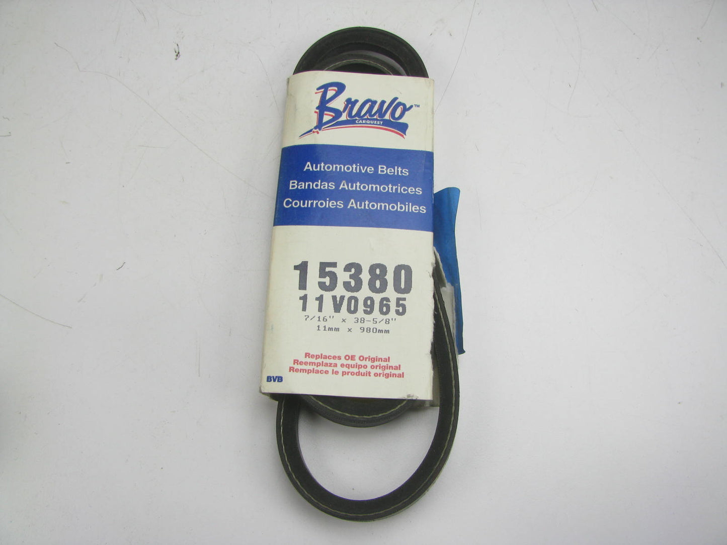 Bravo 38015 Accessory Drive Belt - 0.44'' X 38.00'' - 36 Degree