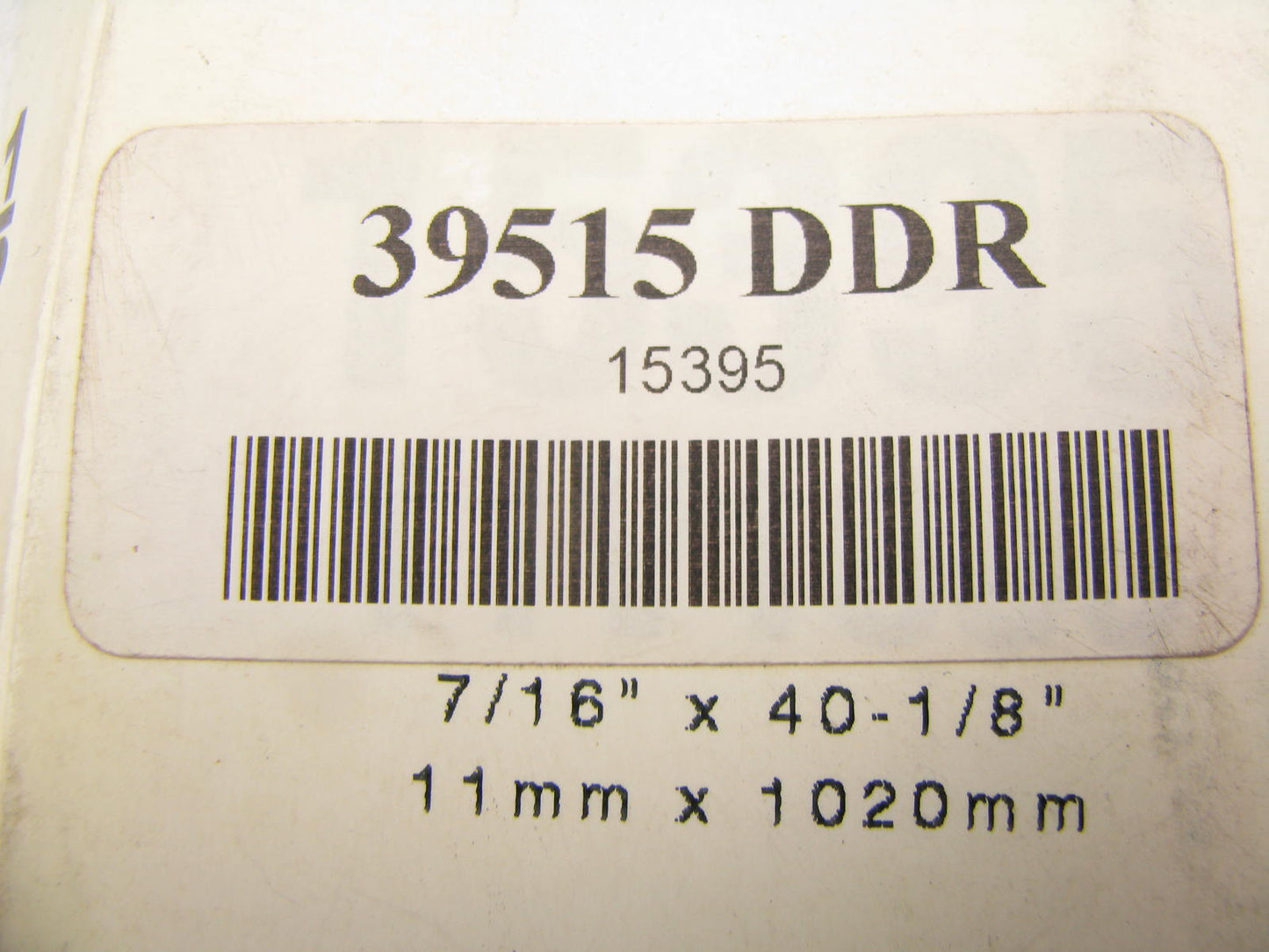 Bravo 39515 Accessory Drive Belt - 0.44'' X 39.50'' - 36 Degree