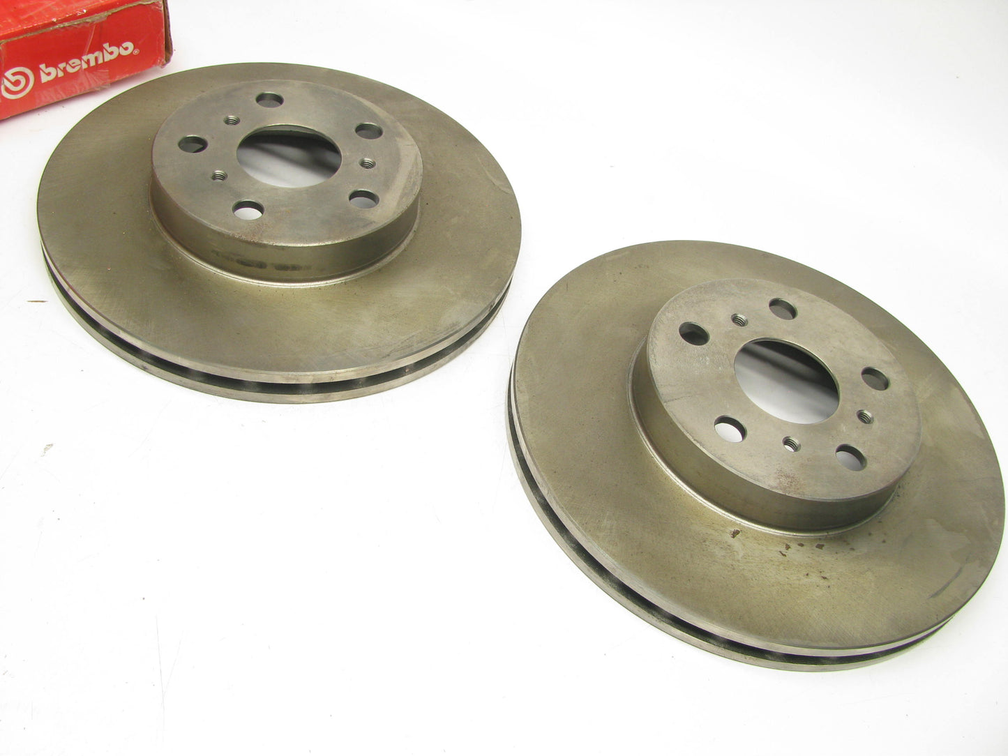 (x2) Front Disc Brake Rotor Brembo 25371 for 1986-1989 Toyota Celica GTS
