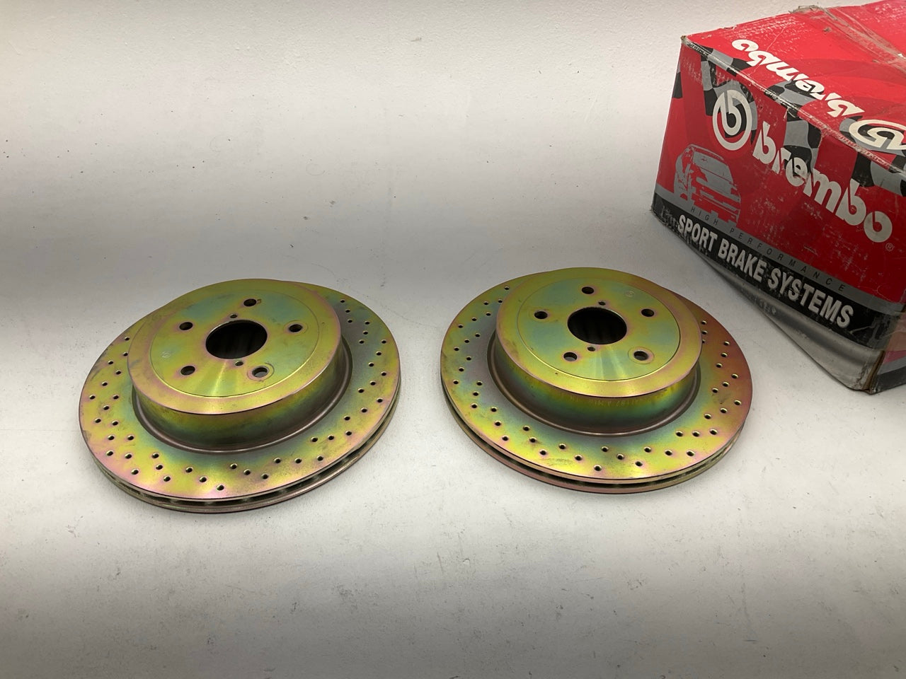 Brembo 35919 Rear Brake Rotor For 2005-2006 Subaru Impreza