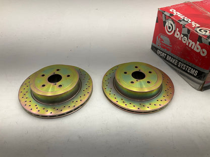 Brembo 35919 Rear Brake Rotor For 2005-2006 Subaru Impreza