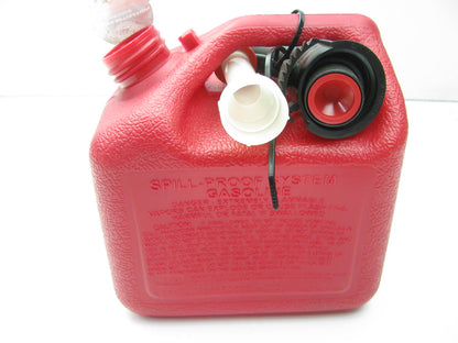 Briggs & Stratton GB310 Press 'N Pour Gasoline Red Plastic Gas Can 1 Gallon