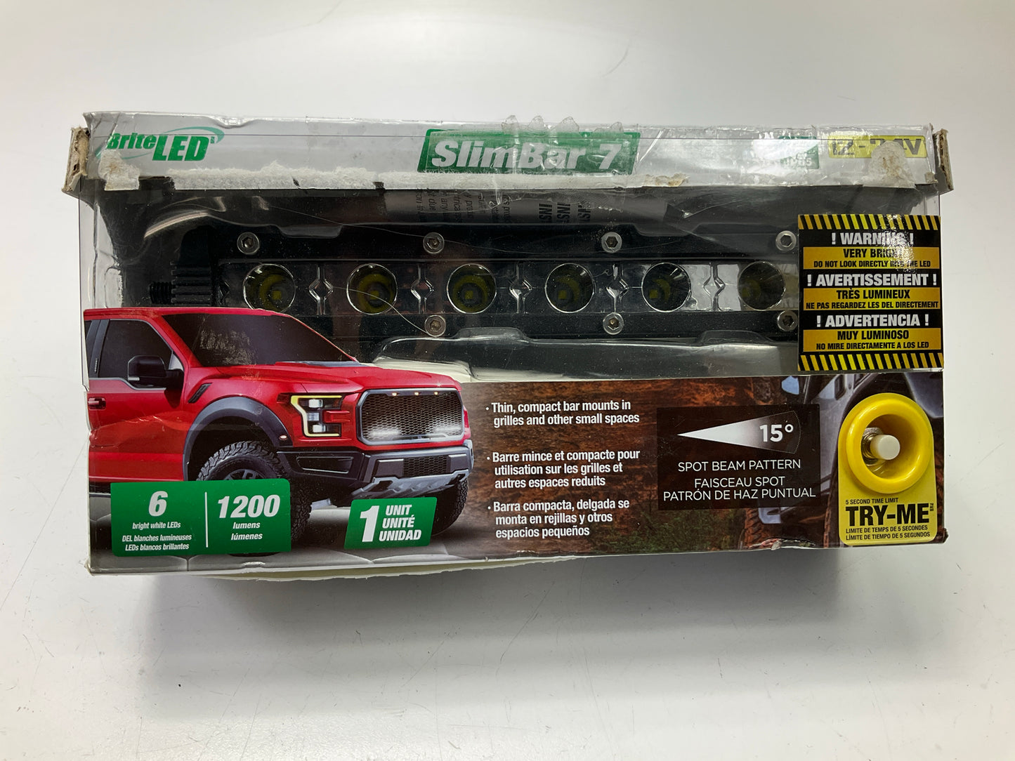 BriteLED 71010 LED Light Bar - Slim - 7''