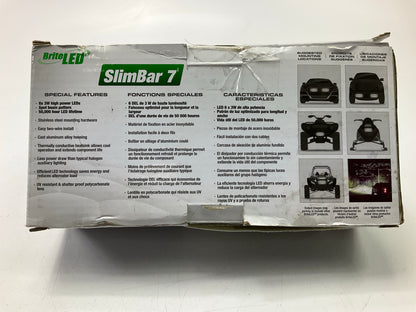 BriteLED 71010 LED Light Bar - Slim - 7''