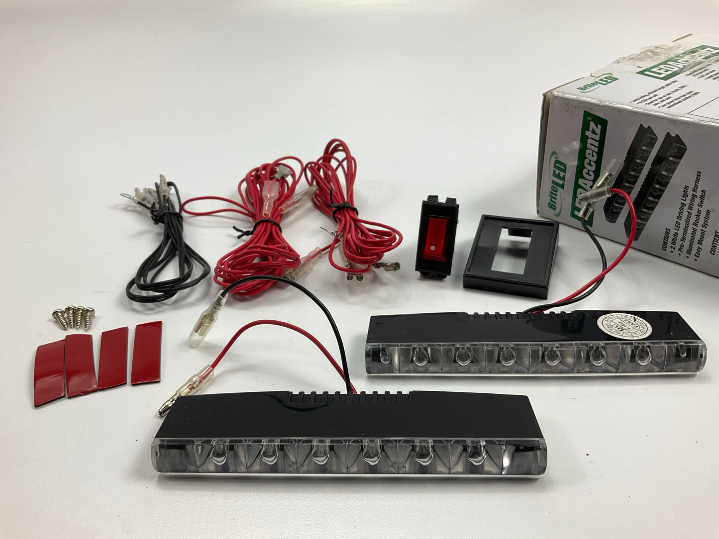 Briteled 71306 LedAccentz 4-1/2''x1/2'' Slim Fit LED Driving Lights Lamp Kit