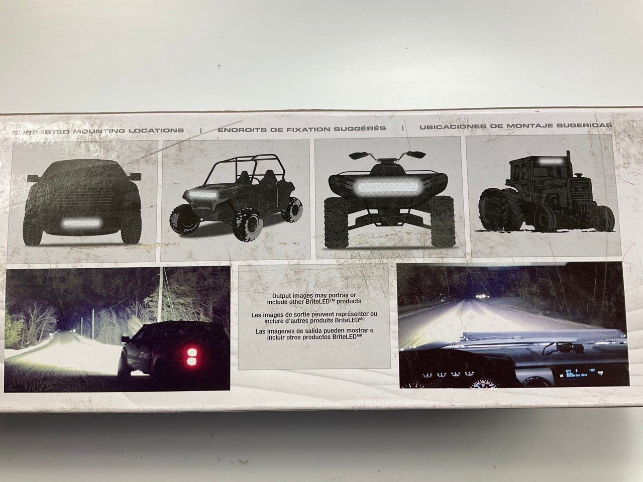 BriteLED 71602 15'' Off Road Auxiliary Light LED Bar - 24 3W LEDs