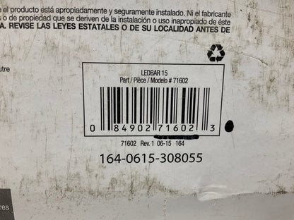 BriteLED 71602 15'' Off Road Auxiliary Light LED Bar - 24 3W LEDs