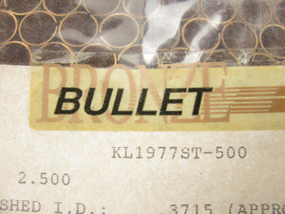500 Pcs Wholesale Lot - Bronze Bullet Valve Guide Liners .373 X 2.500''  KL1977ST