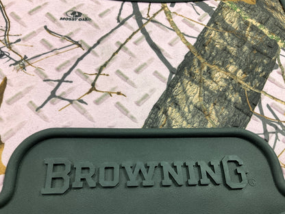 Browning BFM4105 PINK Camo Truck SUV Rubber Front Floor Mats 30.5''x20'' 2-Pc Set