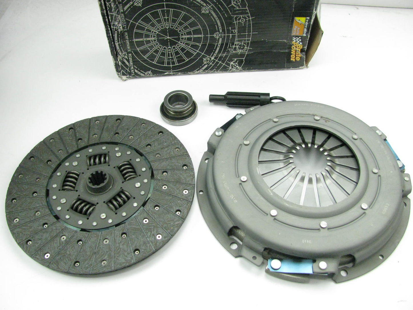 Brute Power 90164 Clutch Kit - 12'' Diameter X 1-1/8'' X 10T Spline