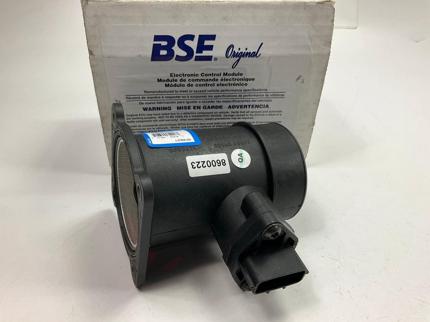 REMAN. BSE 221009M MAF Mass Air Flow Sensor For 2000-2002 Nissan Sentra 1.8L