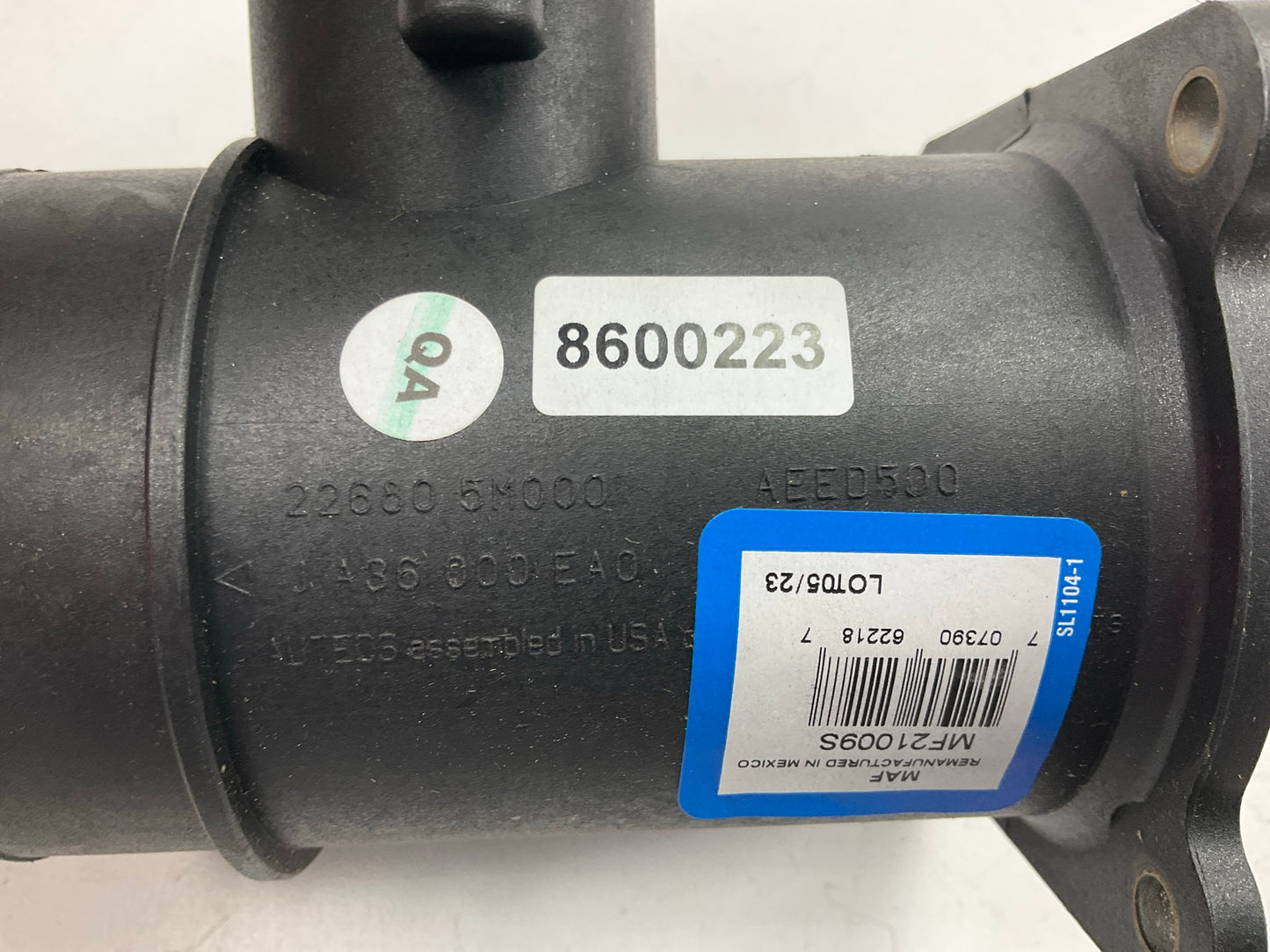 REMAN. BSE 221009M MAF Mass Air Flow Sensor For 2000-2002 Nissan Sentra 1.8L