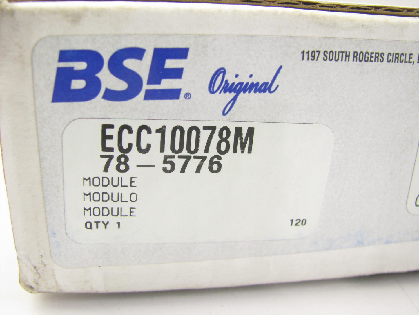 BSE ECC10078M REMAN Engine Control Module ECU