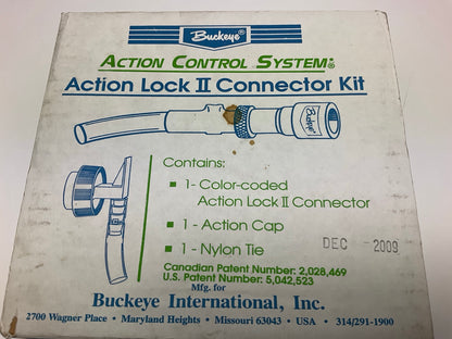 Buckeye 42164790 Action Lock Connector II Kit - Blue, Auto Proportion Filling