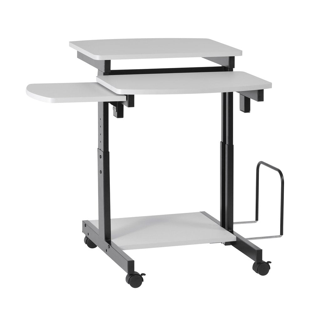 Sandusky Buddy 9116-18 Adjustable Compact PC Workstation Table Mobile Desk