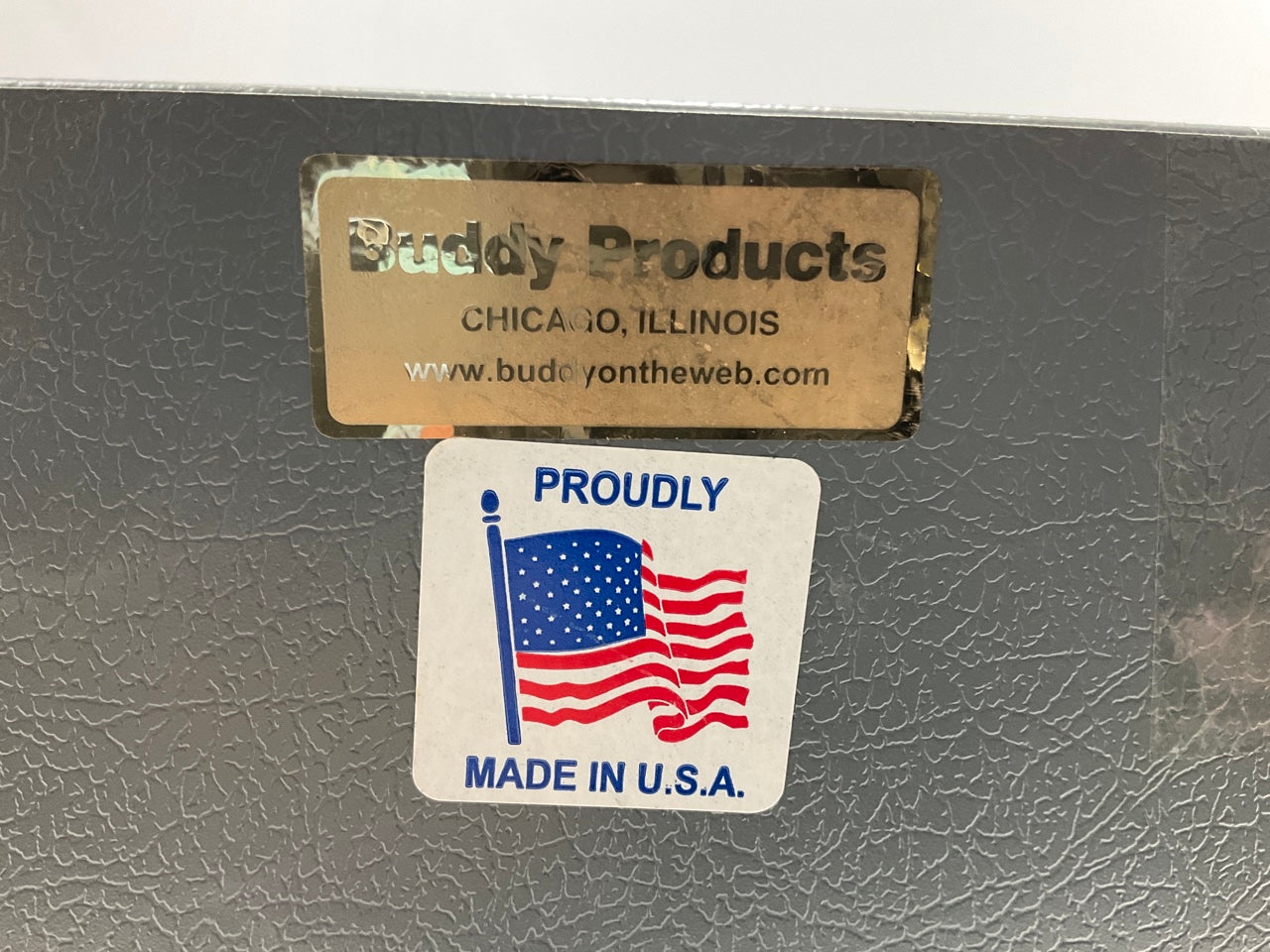 Buddy KEYBOX Wall Hanging Locking Key Box With Keys - 12'' X 10'' X 3'' MADE IN USA