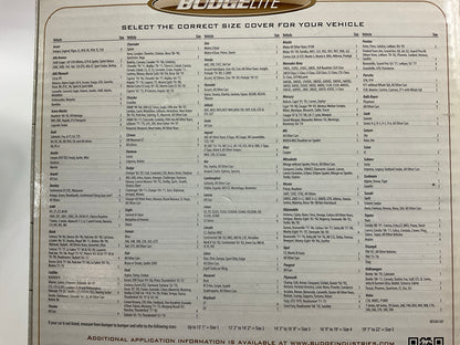 Budge B-4 Basic Indoor Car Cover - For Full Size Vehicles Up To 228'' Long