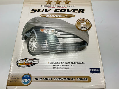 Budge UB1 Basic SUV Cover Dirtproof, Scratch Resistant, Breathable, Up To 15.5'