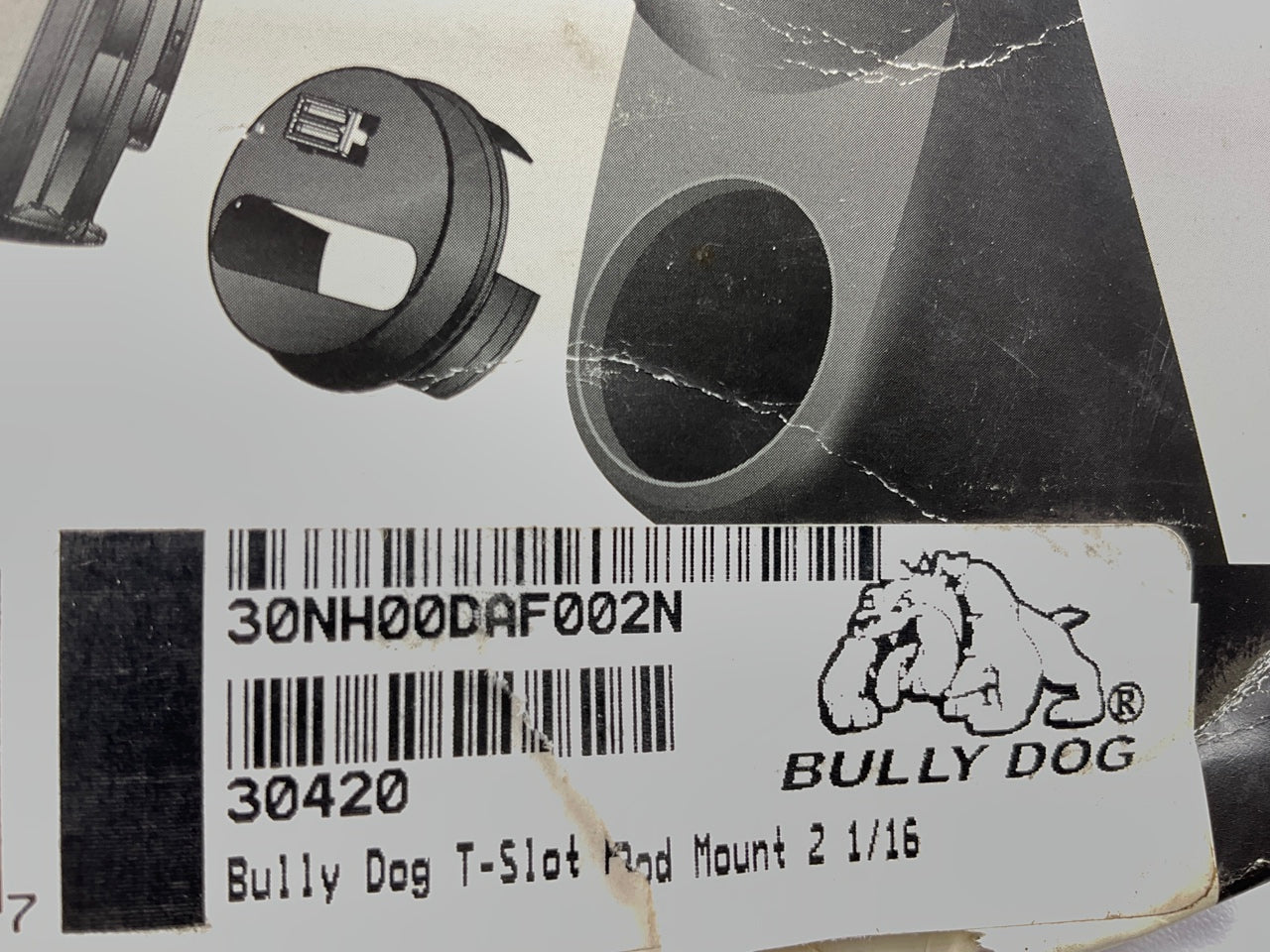 Bully Dog 30420 T-Slot Pod Mount Adapter 2-1/16'' Inch Gauge Pod
