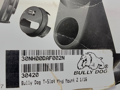 Bully Dog 30420 T-Slot Pod Mount Adapter, 2-1/16'' Inch Gauge Pod