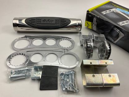 Bully AS500S UNIVERSAL Adjustable Truck Side Step Polished T304 Stainless Steel