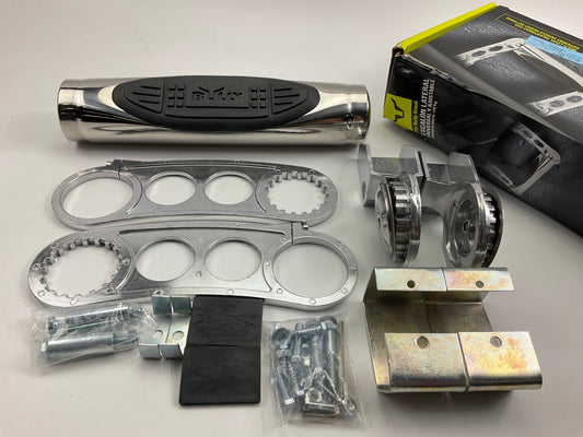 Bully AS500S UNIVERSAL Adjustable Truck Side Step Polished T304 Stainless Steel