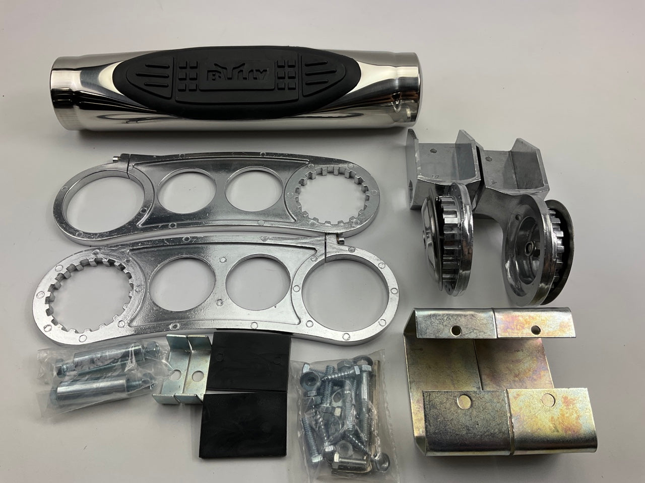 Bully AS500S UNIVERSAL Adjustable Truck Side Step Polished T304 Stainless Steel