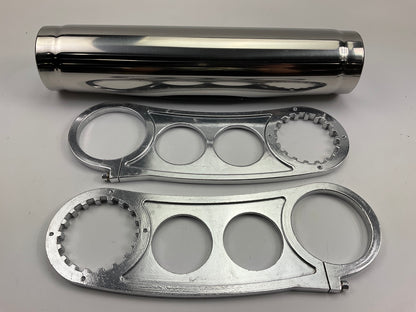 Bully AS500S UNIVERSAL Adjustable Truck Side Step Polished T304 Stainless Steel